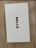 百麗（Belle）圓舞曲復古皺皮瑪麗珍鞋女25秋新商場款羊皮軟底單鞋D9V1DCQ5 酒紅色 37 曬單實拍圖