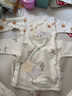 貝肽斯兒童衣服新生兒四季透氣純棉寶寶半背衣初生兒護(hù)肚睡衣上衣 小柑橘【透氣舒適】 52 cm 曬單實(shí)拍圖