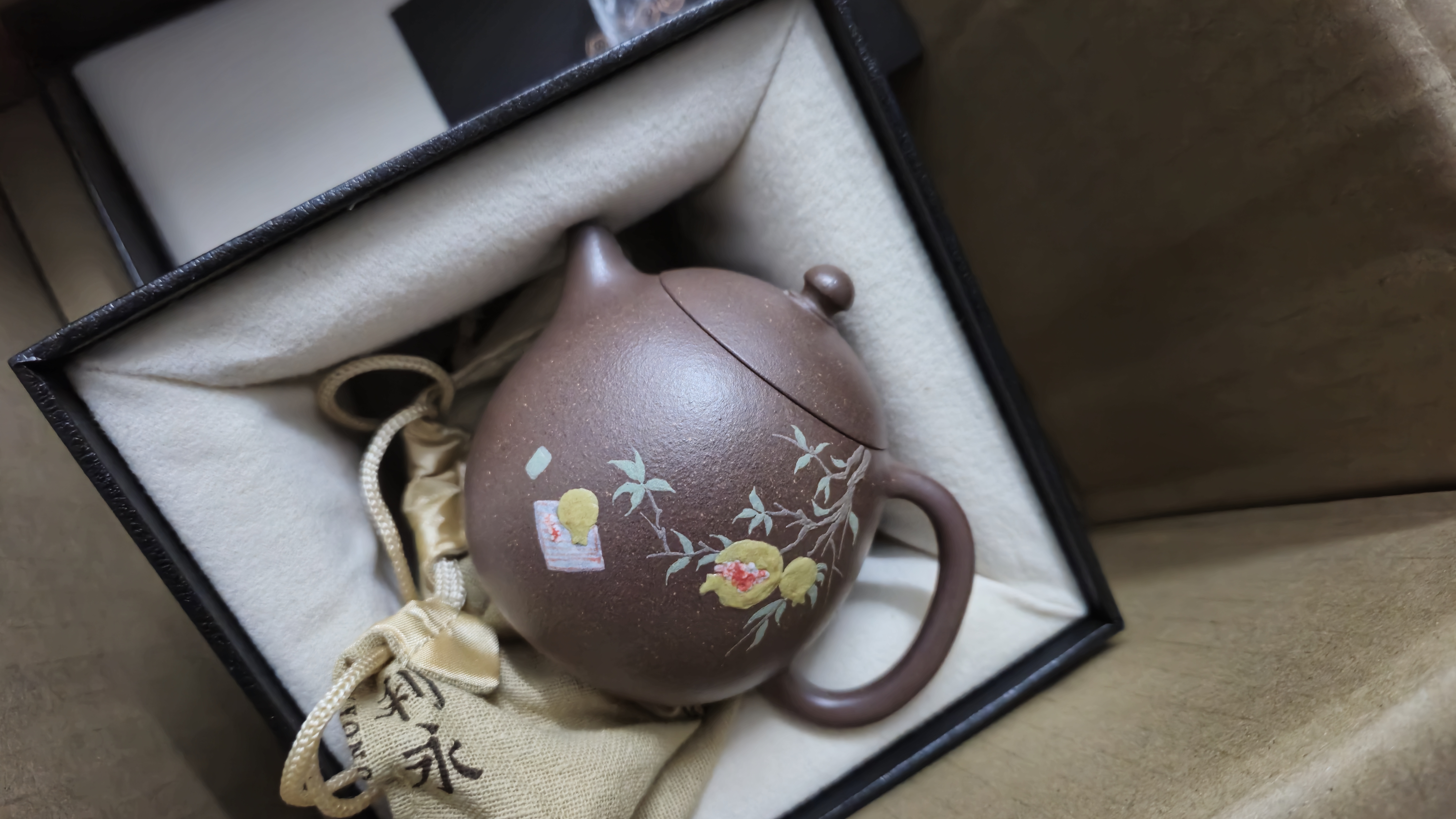 百年利永宜興紫砂壺純全手工原礦高溫紫泥寶石龍蛋功夫茶具家用泡茶禮物 寶石龍蛋 180ml 曬單實(shí)拍圖