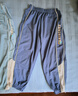 紅豆兒童防蚊褲男童運動(dòng)長(cháng)褲女燈籠褲夏薄款空調褲冰絲涼感578灰藍130 曬單實(shí)拍圖