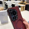 鯨咖適用于華為pura80pro手機殼新款360°磁吸旋轉(zhuǎn)支架80pro+超薄鏡頭ultra全包防摔Pura70簡約高級感 【酒紅色】360°磁吸支架-金屬鏡頭全-按鍵全包 華為 Pura 80 Pr 曬單實拍圖