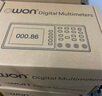 owon利利普臺式萬(wàn)用表XDM1241四位半55000讀數維修工業(yè)配套鋰電池版 曬單實(shí)拍圖