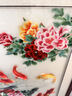 瑪朵維汀純手工刺繡豎版牡丹花九魚圖蘇繡成品掛畫入戶玄關(guān)走廊書房裝飾畫 畫芯尺寸40*60cm 帶框58*88cm 曬單實(shí)拍圖