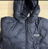 雪中飛【壓膠工藝】兒童羽絨服新款男女童秋冬季輕薄保暖外套 黑色 170 曬單實拍圖
