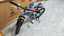 飛鴿（PIGEON）兒童自行車學生山地車青少年單車單速變越野車碟剎車18寸灰黑 曬單實拍圖