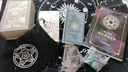 薇歐漫德國(guó)正版韋特維特塔牌羅牌tarot塔金箔新手初學(xué)者78張防水PVC桌游 黑金花+牌袋+桌布+手繩+彩色指導(dǎo)書 曬單實(shí)拍圖