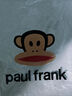 大嘴猴（paul frank）美式潮流泡泡紗半短袖襯衫男夏季薄款寬松休閑工作上衣外套服正裝 黑色WX909D【官方正品】 XL 【建議125-140斤】 曬單實(shí)拍圖