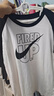NIKE 3BRAND 耐克男女童純棉短袖T恤+短褲2件套夏季拼色兒童短袖套裝 正黑色 160 /80 【建議身高158-170cm】 曬單實(shí)拍圖
