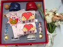 歌蟬結(jié)婚禮物新婚禮物送新人新娘閨蜜訂婚情侶對(duì)杯實(shí)用杯子伴手禮高檔 磨砂紅藍(lán)米奇+公仔（歡喜墊） 曬單實(shí)拍圖