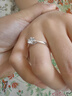 舒弗(LACHOUFFE)六爪皇冠莫桑鉆戒指女1克拉情侶結(jié)婚對戒求婚鉆戒七夕禮物送女友 D色莫桑鉆戒指50分 閉口圈碼9號 曬單實拍圖