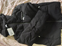 諾詩蘭秋冬新款鵝絨羽絨服防油污男女保暖可升溫連帽面包服【時尚經(jīng)典】 純黑色 XL (175) -120-140斤 卡碼拍小 曬單實拍圖