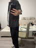 安初夏短袖t恤男士休閑套裝夏季薄款潮流衣服男裝外套痞帥氣搭配三件套 灰色三件套 XL 【120-140斤】 曬單實(shí)拍圖