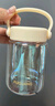 富光清然玻璃杯 高硼硅玻璃水杯子 女生便攜牛奶咖啡刻度茶杯330ml 曬單實拍圖