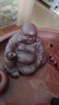 宏中紫砂茶寵彌勒佛可養(yǎng)茶桌擺件全手工笑佛擺件精品小和尚茶玩 托寶彌勒佛-原礦紫泥-中號(hào) 曬單實(shí)拍圖