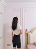 婷美（GRACEWELL）高腰收腹褲女懸浮提拉強(qiáng)力收肚子無痕提臀束腰產(chǎn)后塑形褲 黑色XL 曬單實(shí)拍圖