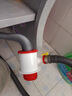 潛水艇;SUBMARINE陽臺洗衣機(jī)下水三頭通分水器烘干機(jī)掃地機(jī)人排水管道防臭四通接頭 50/75管通用下水管+洗衣機(jī) 送卡 曬單實(shí)拍圖