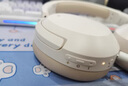漫步者（EDIFIER）W820NB經典版 頭戴藍牙主動降噪耳機 金標認證 手機電腦筆記本耳機 云巖白 曬單實拍圖