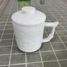 景德鎮陶瓷泡茶杯影青浮雕玲瓏高檔辦公杯家用大容量茶水分離水杯禮盒裝錦繡山河-浮雕玲瓏帶茶漏禮盒 曬單實(shí)拍圖