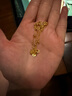 周生生七夕禮物永系列珠珠黃金項鏈 足金簡約百搭金珠套鏈 95696N計價 47厘米 - 2.55克(含工費240元) 曬單實拍圖
