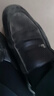 YRC意爾康斷碼皮鞋男商務(wù)休閑鞋軟皮軟底爸爸鞋中老年男鞋子 黑色 40 曬單實拍圖