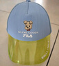 FILA KIDSx原田治聯(lián)名系列兒童防曬帽子2025年夏季新款小童棒球帽 清新粉-LP S 曬單實拍圖