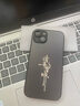 蒼梵蘋果13手機(jī)殼iPhone13新款鏡頭全包保護(hù)套Apple磨砂硅膠軟邊防指紋防摔外殼簡(jiǎn)約高級(jí)感時(shí)尚男女士 石墨黑【諸事皆順】膚感磨砂 蘋果13 曬單實(shí)拍圖