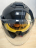 GSB摩托車(chē)頭盔四分之三盔雙鏡片3C認證C290踏板巡航車(chē)電動(dòng)車(chē)通用 閃光黑（新品發(fā)售） XXXL（建議62-63頭圍） 曬單實(shí)拍圖