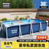 Bestway支架游泳池家用兒童寶寶免充氣泳池家庭折疊魚池戶外水池(56404） 曬單實拍圖