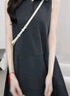 UR2025夏季新款女裝學(xué)院風(fēng)壓褶Polo領(lǐng)無(wú)袖連衣裙UYU750063 深灰 S 曬單實(shí)拍圖