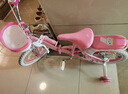 永久兒童自行車(chē)3-8歲小孩腳踏單車(chē)寶寶中大童女孩公主款童車(chē) 【升級(jí)-白胎】小貓粉+護(hù)具禮包 12寸 曬單實(shí)拍圖