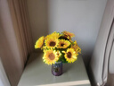 LZJVins向日葵仿真花太陽(yáng)花塑料假花干花家居客廳餐桌花束擺設手捧花 向日葵/太陽(yáng)花 向日葵1支裝【45cm】 曬單實(shí)拍圖