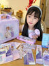 迪士尼（Disney）文具套裝 小學(xué)生文具禮盒學(xué)習(xí)用品文具一年級入學(xué)禮包兒童生日禮物伴手禮 艾莎丨行李箱文具套裝（帶密碼鎖） 曬單實(shí)拍圖