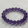 奧洛黛婭100%天然紫水晶手鏈烏拉圭高級真原石手串招財轉運男女九紫離火  【珠寶級】天然紫水晶10mm 曬單實(shí)拍圖