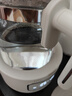 摩飛電器（Morphyrichards）電熱水壺全玻璃恒溫壺家用熱水壺?zé)畨仞B(yǎng)生煮茶壺多段控溫電水壺極速風(fēng)冷沖奶泡奶機(jī)MR5602 1.2L 椰奶白 曬單實拍圖