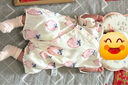 babylove嬰兒連體衣夏季竹棉山茶紗布和尚服新生兒寶寶衣服薄款透氣哈衣 曬單實拍圖