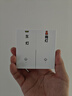 國(guó)際電工無(wú)線遙控智能雙控免布線面板家用遠(yuǎn)程220v臥室隨意貼開關(guān) 二開主機(jī)開關(guān)1個(gè)+二開隨意貼1個(gè) 曬單實(shí)拍圖