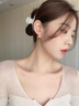 KRISTEN JUDI星星耳釘銀針女圓圈耳環(huán)時尚簡約學(xué)生ins風(fēng)耳飾女友老婆生日禮物 金色耳環(huán)實(shí)用禮物禮盒包裝 曬單實(shí)拍圖