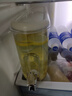 美之扣冷水壺帶龍頭大容量家用水果茶冷泡壺涼水壺果汁冰水飲料桶 奶油白丨夾縫冷水壺-4L 曬單實拍圖