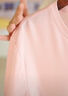 SPAO210g純棉圓領(lǐng)短款短袖T恤男女同款夏季新款舒適上衣SPDX25SD01XY 藏青 #純色 3XL 曬單實(shí)拍圖