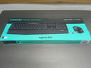 羅技（Logitech）MK345無線辦公鍵鼠套裝 寬大掌托 舒適鍵入體驗(yàn) 全尺寸 帶無線2.4G接收器 黑色 曬單實(shí)拍圖