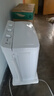 YANGZI揚(yáng)子集團(tuán)洗衣機(jī)半自動(dòng)老式家用雙桶大容量雙缸洗衣機(jī)藍(lán)光 洗脫雙筒小型波輪 10公斤強(qiáng)勁電機(jī)-雙人款 曬單實(shí)拍圖