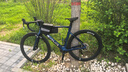 SAVA薩瓦A7L碳纖維公路自行車(chē)深藍(lán)色【R7100-24速純油碟】 M 曬單實(shí)拍圖