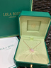 LOLA ROSE羅拉玫瑰情書(shū)項(xiàng)鏈女七夕情人節(jié)禮物生日禮物女生七夕禮物女 曬單實(shí)拍圖