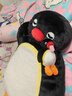 SHANDMOO正版山莫pingu企鵝躺平扁扁抱枕可愛(ài)女生沙發(fā)床頭玩偶睡覺(jué)公仔 躺平扁扁抱枕65cm*50cm 曬單實(shí)拍圖