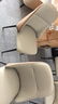 顧家家居（KUKA）意式微晶石餐桌家用客廳餐桌椅組合DS7183T 1.4M方桌+折耳咖椅*4 曬單實(shí)拍圖