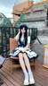 馨瑞緣（XINRUIYUAN）溫柔海軍風(fēng)青春少女蛋糕裙洋裝連衣裙子lolita洛麗塔洋裝連衣 XL 曬單實拍圖