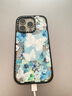 CASETIFY 我的藍(lán)蝴蝶花園 適用于iPhone 16/15/14 Plus/Pro/Max 手機(jī)殼 透明黑框 iPhone 16 Pro 曬單實(shí)拍圖