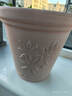 恰好時(shí)光羅馬浮雕霧化花盆復古紅陶透氣做舊陶盆花園綠植盆栽20*18cm 曬單實(shí)拍圖