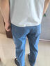 啄木鳥(niǎo)（TUCANO）冰絲牛仔褲男夏季薄款2025新款大碼寬松直筒百搭舒適休閑長(zhǎng)褲子男 磨白藍(lán)（夏季薄款） 32 【腰圍2尺5】 曬單實(shí)拍圖