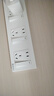 國際電工86型開關(guān)插座多孔聯(lián)排廚房酒店家用三位五孔電源連體面板帶開關(guān) 三位一開五孔插座帶底盒-拉絲白 曬單實(shí)拍圖